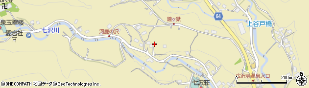 神奈川県厚木市七沢1940周辺の地図
