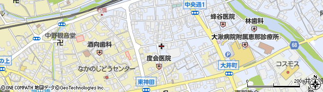 渡辺豆腐店周辺の地図