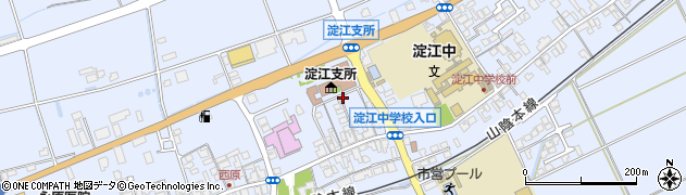 鳥取県米子市淀江町西原704周辺の地図