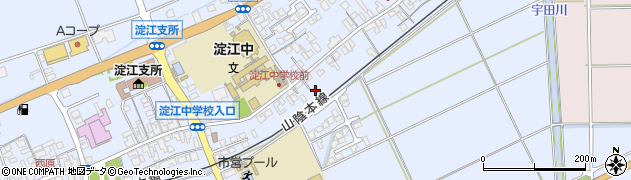 鳥取県米子市淀江町西原346周辺の地図