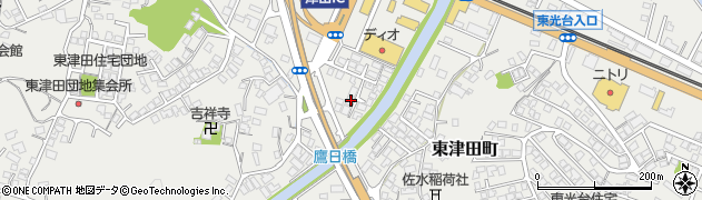 島根県松江市東津田町1324周辺の地図