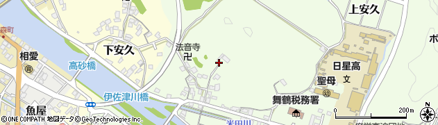 京都府舞鶴市上安久203周辺の地図