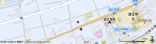 鳥取県米子市淀江町西原1203周辺の地図