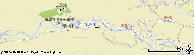 神奈川県厚木市七沢2670周辺の地図