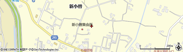 千葉県茂原市新小轡周辺の地図