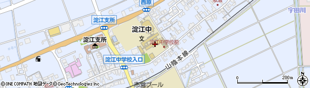 鳥取県米子市淀江町西原660周辺の地図