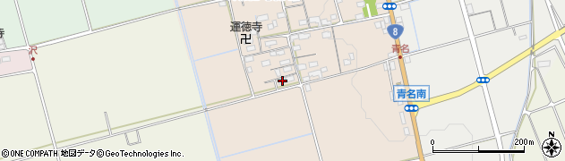 滋賀県長浜市湖北町青名182周辺の地図