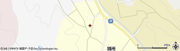 鳥取県東伯郡湯梨浜町別所107周辺の地図