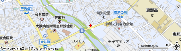 ＥＣＣジュニア大井教室周辺の地図