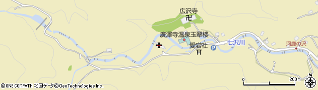 神奈川県厚木市七沢2649周辺の地図