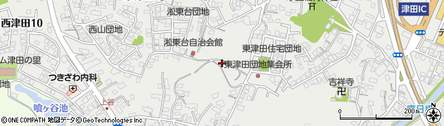 島根県松江市東津田町2221周辺の地図