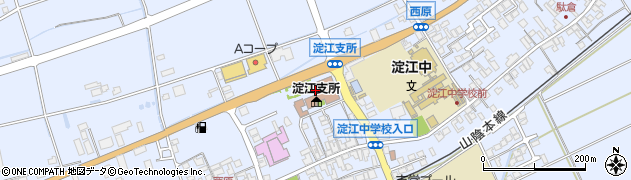 鳥取県米子市淀江町西原1129周辺の地図
