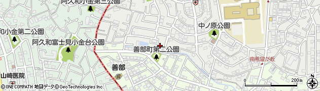 神奈川県横浜市旭区南希望が丘132周辺の地図