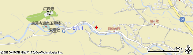 神奈川県厚木市七沢2663周辺の地図
