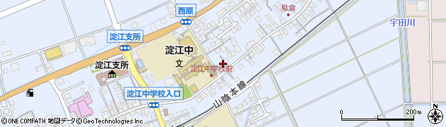 鳥取県米子市淀江町西原656周辺の地図