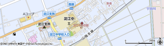 鳥取県米子市淀江町西原659周辺の地図
