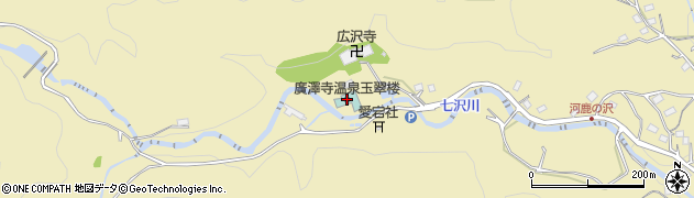 廣澤寺温泉玉翠楼周辺の地図