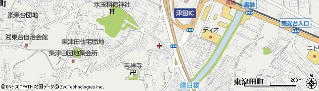 島根県松江市東津田町1375周辺の地図
