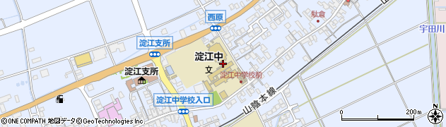 鳥取県米子市淀江町西原633周辺の地図