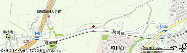 京都府舞鶴市上安1422周辺の地図