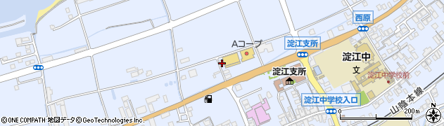 鳥取県米子市淀江町西原1189周辺の地図
