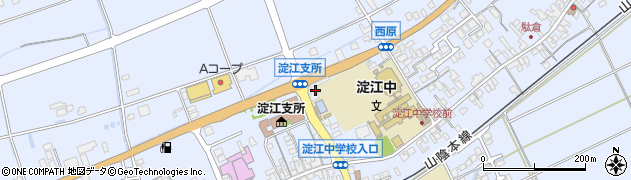 鳥取県米子市淀江町西原1132周辺の地図