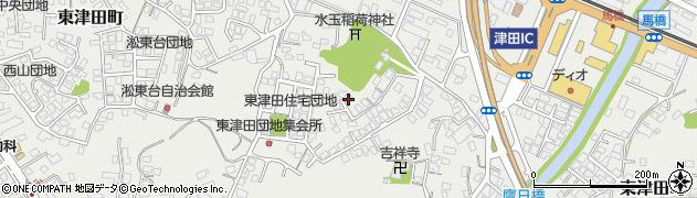 島根県松江市東津田町2206周辺の地図
