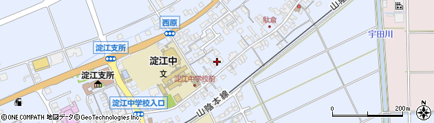 鳥取県米子市淀江町西原653周辺の地図
