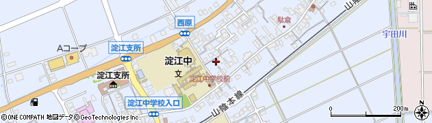 鳥取県米子市淀江町西原655周辺の地図