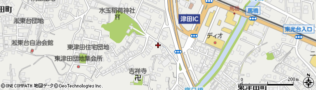 島根県松江市東津田町1374周辺の地図