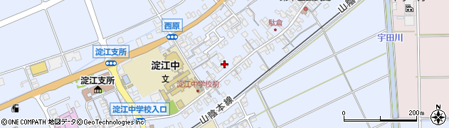 鳥取県米子市淀江町西原652周辺の地図