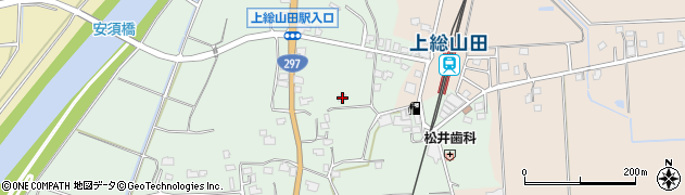 千葉県市原市山田618周辺の地図