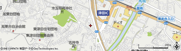 島根県松江市東津田町1276周辺の地図
