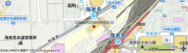 日能研　海老名校周辺の地図