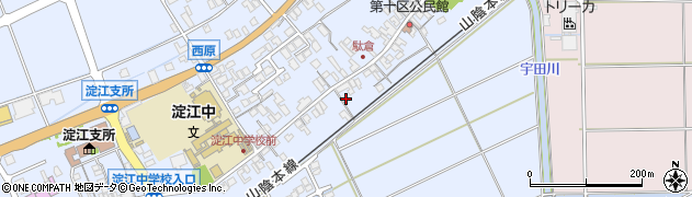 鳥取県米子市淀江町西原371周辺の地図
