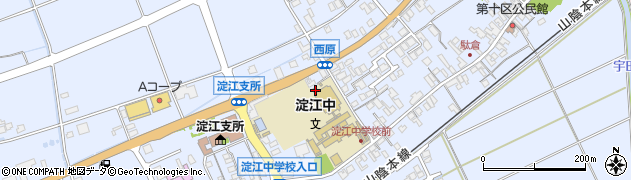 鳥取県米子市淀江町西原632周辺の地図