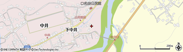 福井県小浜市下中井36周辺の地図