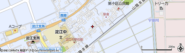 鳥取県米子市淀江町西原649周辺の地図