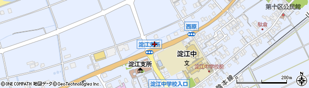 鳥取県米子市淀江町西原1133周辺の地図