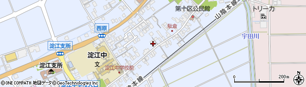 鳥取県米子市淀江町西原648周辺の地図