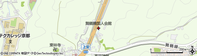 京都府舞鶴市上安1011周辺の地図