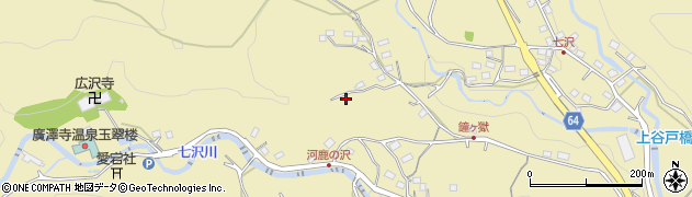 神奈川県厚木市七沢2568周辺の地図