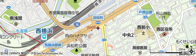 ジョイフィット２４　西横浜周辺の地図