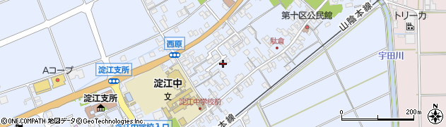 鳥取県米子市淀江町西原625周辺の地図