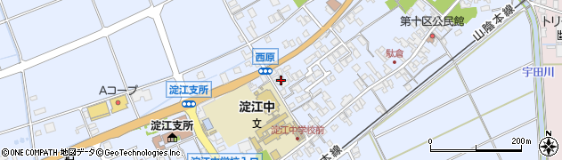 鳥取県米子市淀江町西原630-1周辺の地図