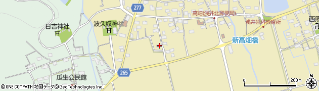 滋賀県長浜市高畑町349周辺の地図