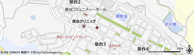 千葉県市原市泉台周辺の地図
