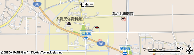 岐阜県本巣市七五三452周辺の地図