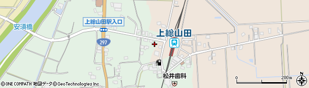 千葉県市原市山田607周辺の地図