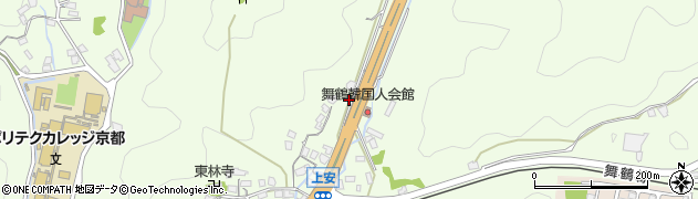 京都府舞鶴市上安1015周辺の地図